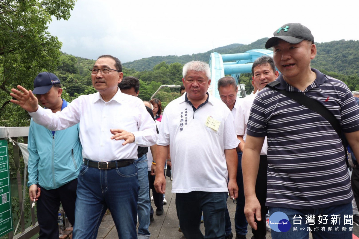 侯友宜視察坪林基礎建設　打造更宜居地方特色環境