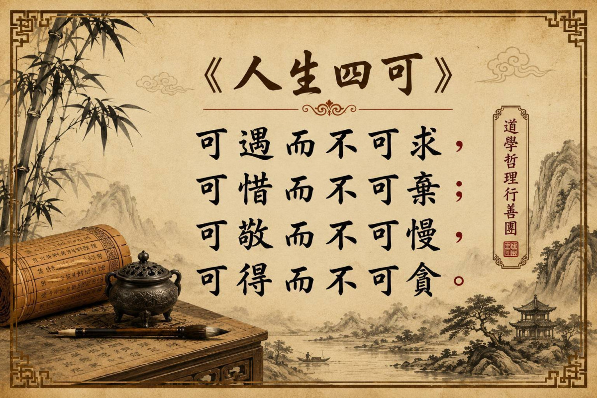 人生四可