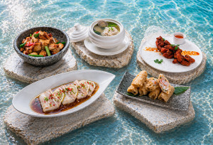 被譽為「黑潮海之虎」的鬼頭刀魚入饌，帶來時令風味。（圖／台南遠東香格里拉提供）