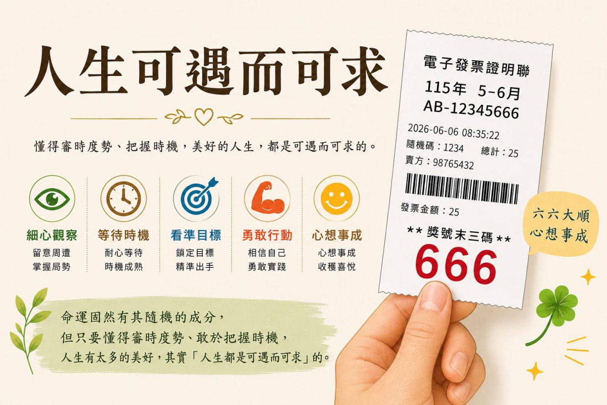 人生可遇而可求