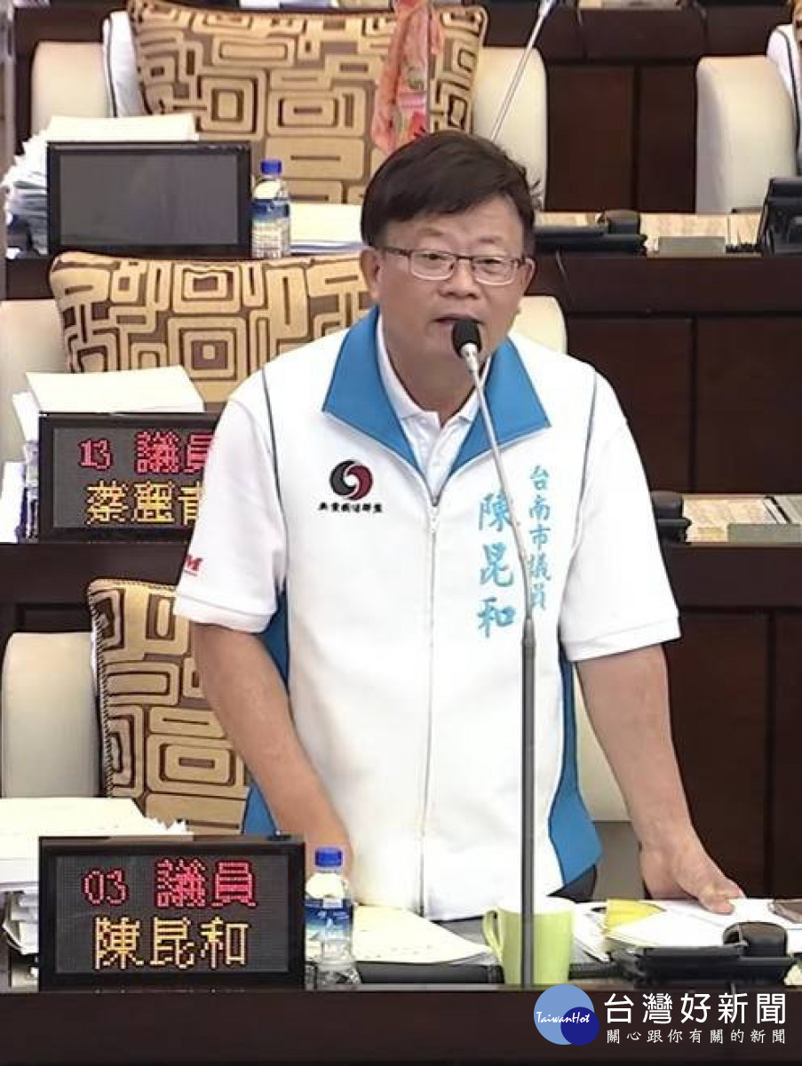 關心地方發展與教師權益　議員陳昆和質詢爭取獲南市府回應