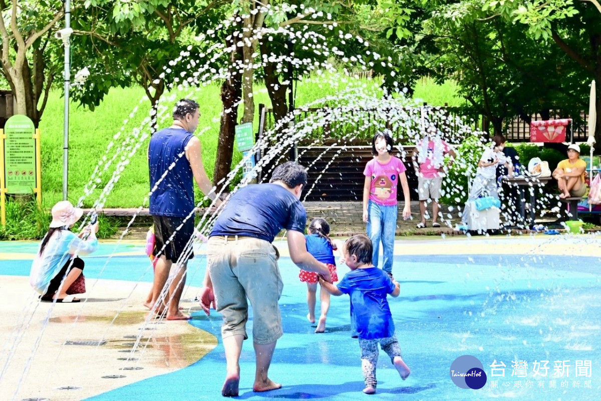 潭雅神綠園道中科公園「夏日戲水區」　7/4-8/30免費開放