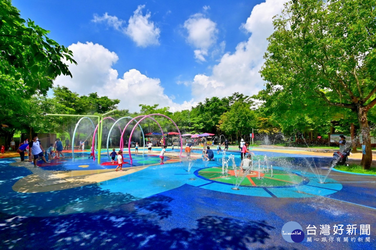 潭雅神綠園道大雅中科公園旁戲水區