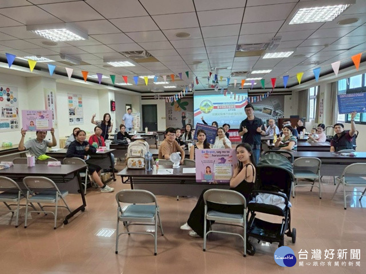 新住民生活適應輔導班　太平警建構新住民安全防護網