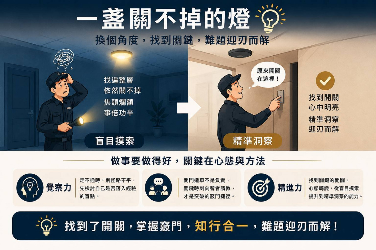 一盞關不掉的燈