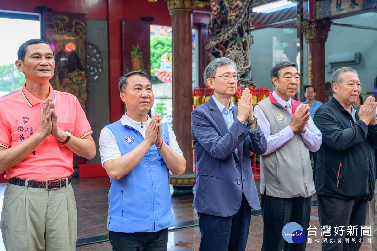 頭重溪三元宮五穀爺聖誕平安福宴　王明鉅：感謝宮廟熱心公益守護鄉里