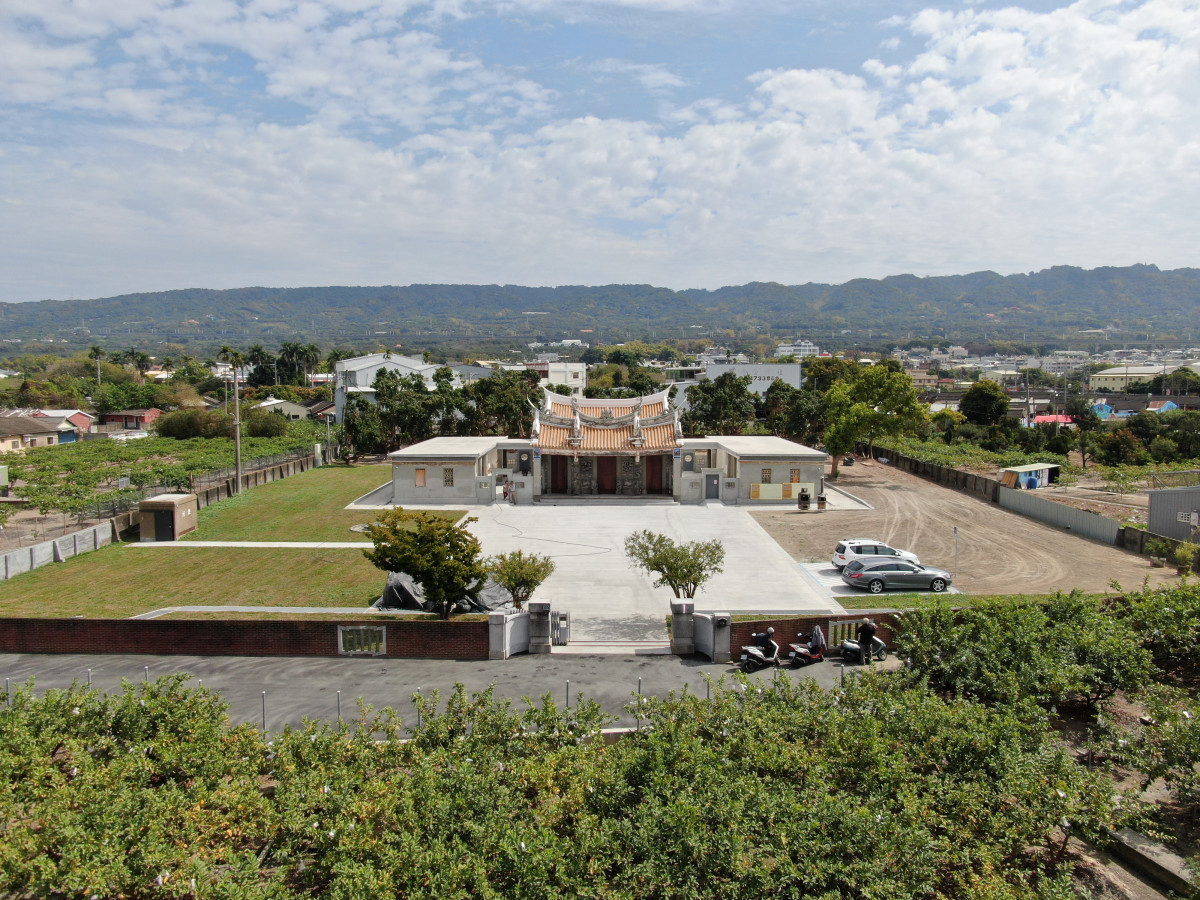芳山堂全景。圖/彰化縣政府提供