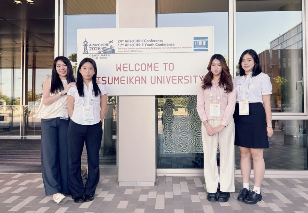 台灣學生展現實力　東海大學國際學院大一生赴大阪發表研究成果