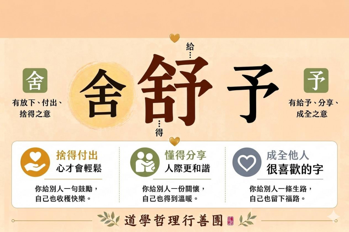 從「舒」字說起