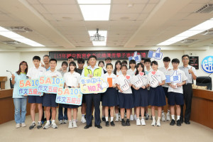 林皆興表揚115年國中教育會考優秀學子 肯定三年努力成果