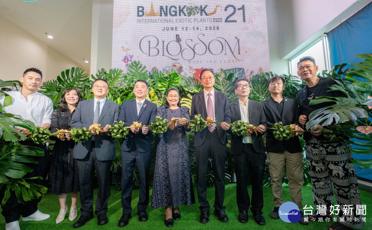 張善政率青農赴曼谷植物展取經　預告「亞洲植物博覽會」7月桃園登場