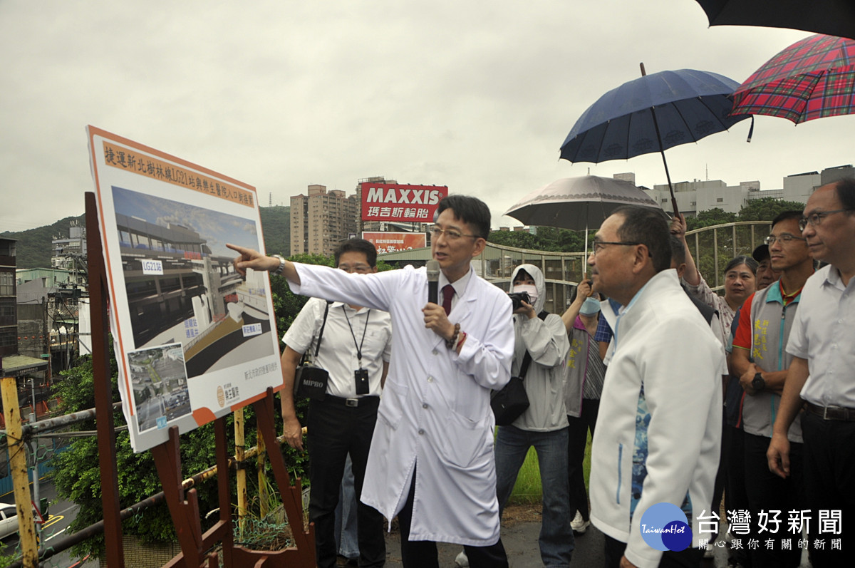 侯友宜參訪樂生醫院　攜手共創園區新面貌