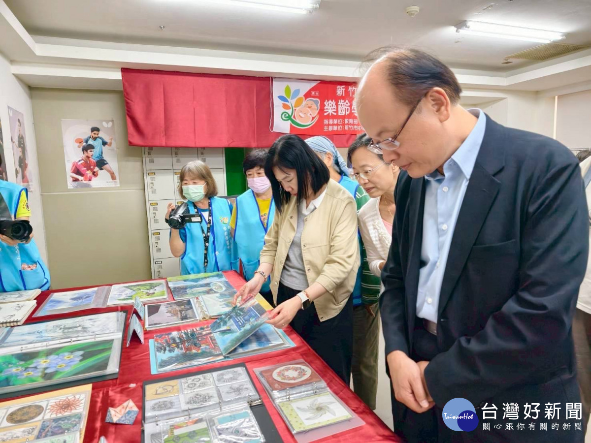 教育部慰勞竹市東區樂齡團隊　高度肯定辦學成效