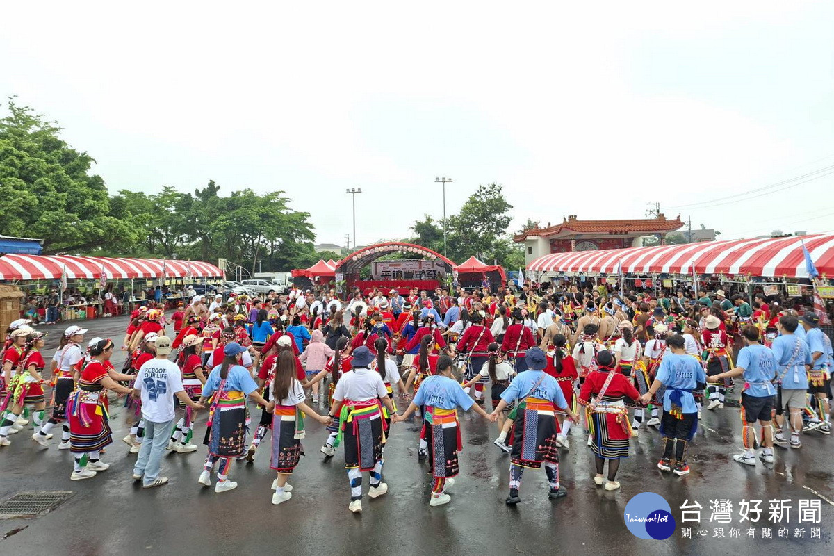 平鎮原住民族豐年祭盛大登場　蘇俊賓：跨世代族人攜手跳出原鄉活力