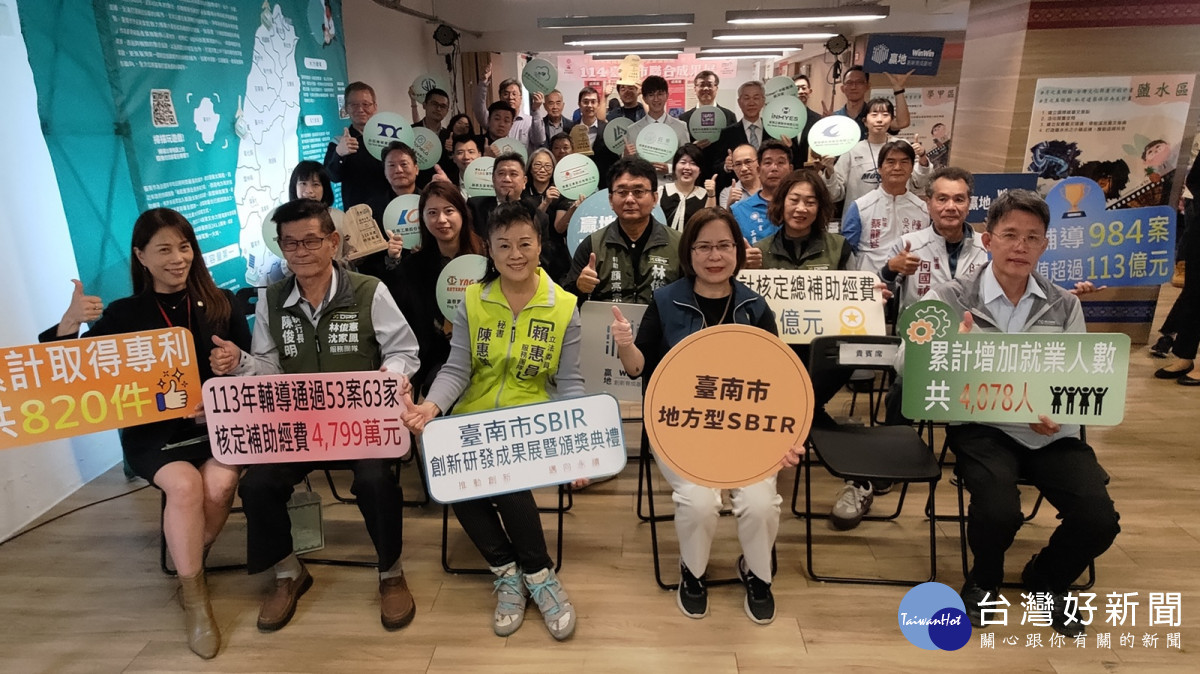 助中小企業升級　南市府提四項措施共1.49億預算
