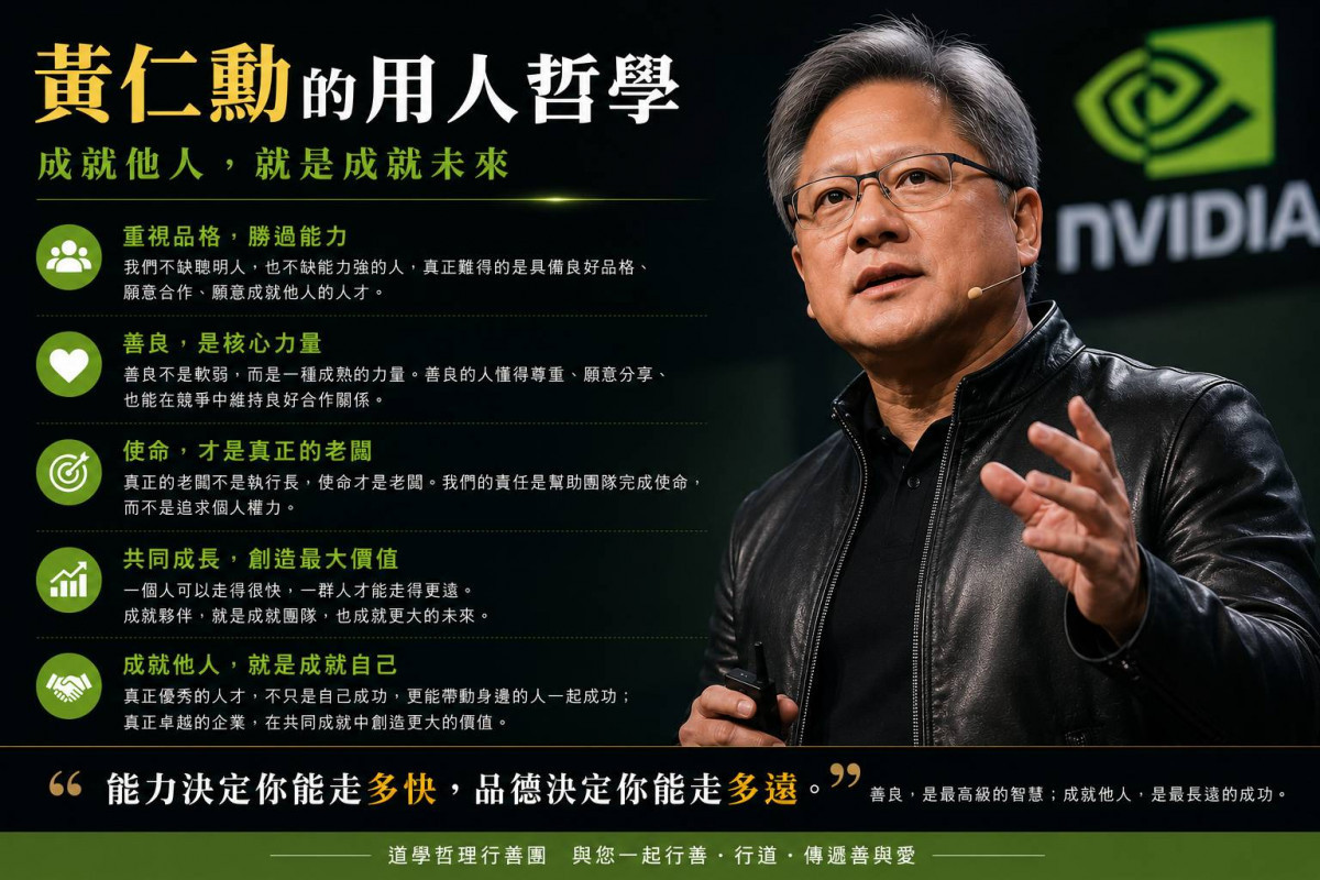 黃仁勳的用人哲學