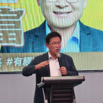 批民進黨徵召取代初選，邱建富：彰化縣長選戰有信心拿下25萬票。圖／記者鄧富珍攝