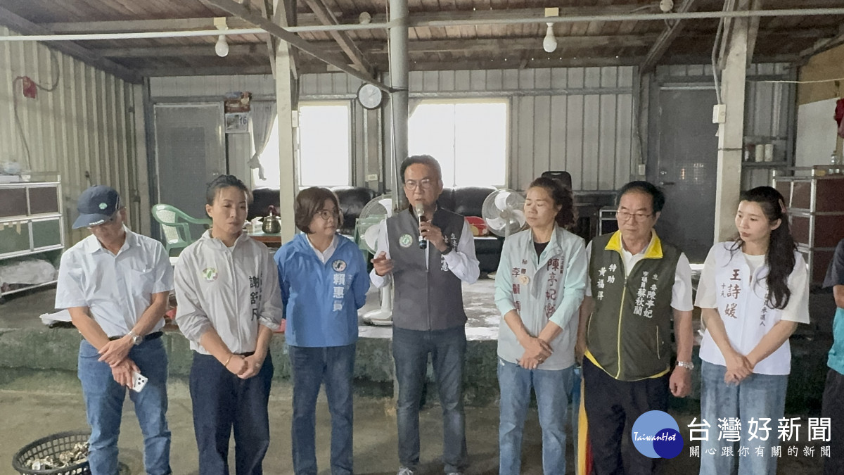 布袋蓮大軍壓境北門潟湖　立委林俊憲要求加速清除並啟動農損救助