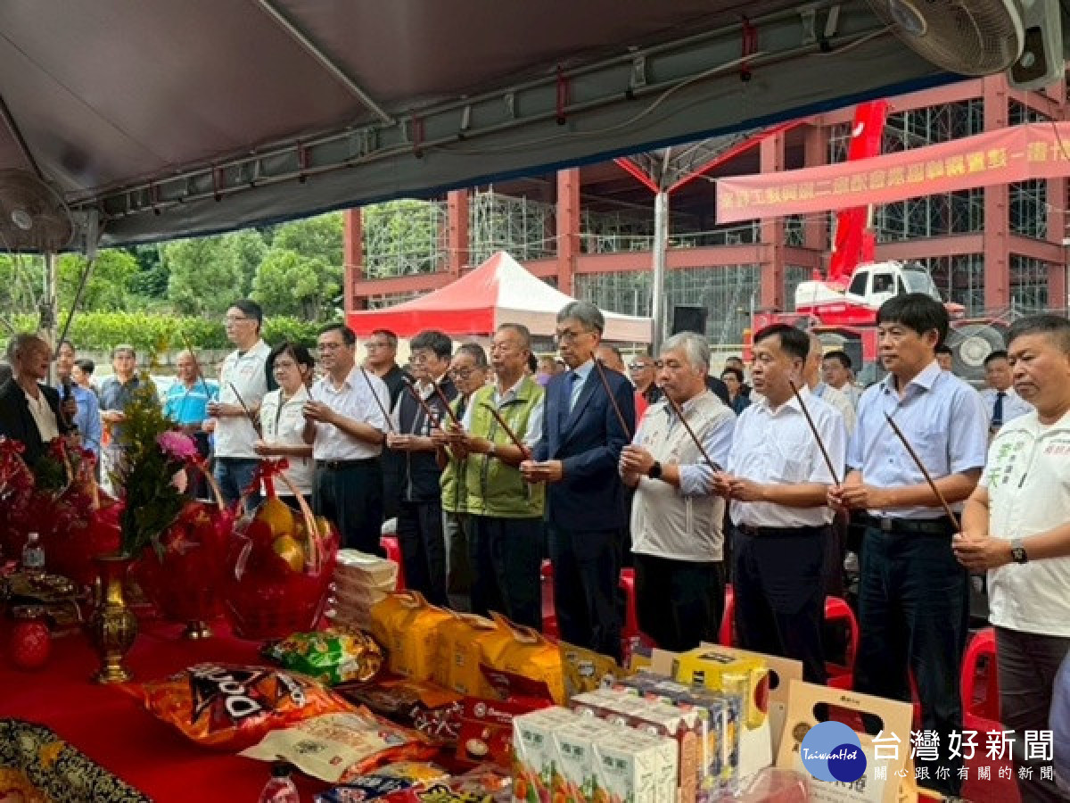 霧峰區農會桐林酒廠上樑　發展農業新通路落實永續農業之目標