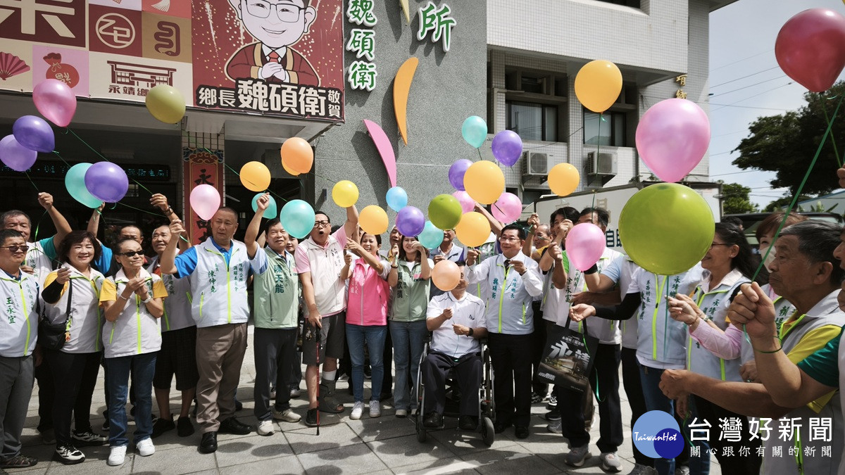 打造無障礙、高齡及性別友善洽公環境　永靖鄉公所無障礙電梯啟用