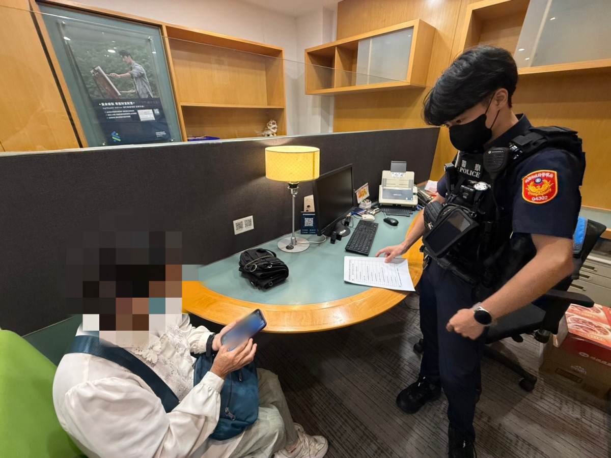 誤信黃金投資婦人險失百萬　中壢警銀聯手成功阻詐