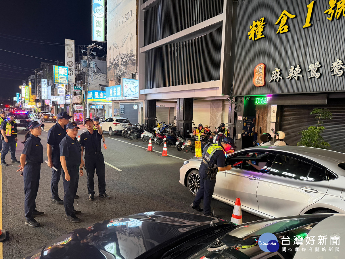 中壢警結合保一警力擴大取締毒駕及毒品犯罪。
