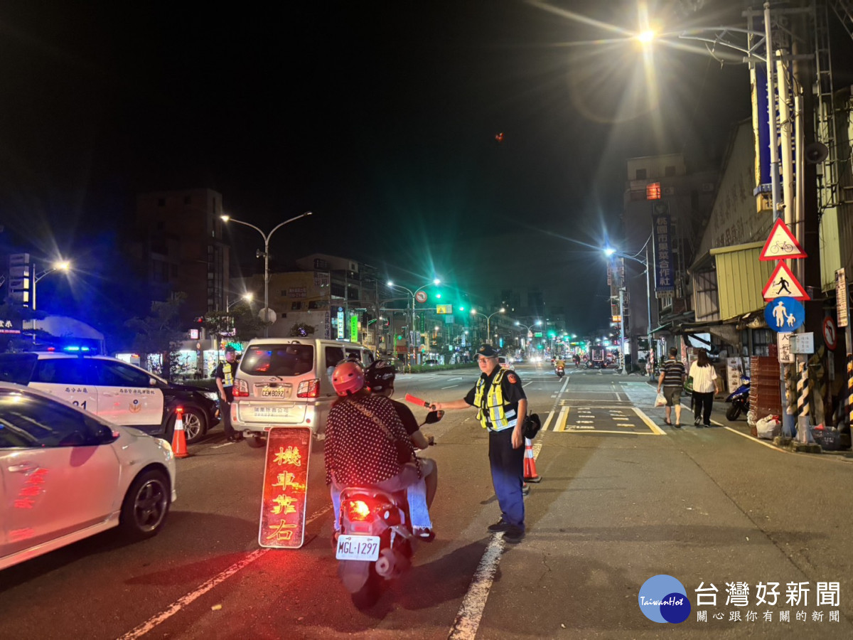 龜山警分局雷霆除暴取締毒駕展現執法決心。
