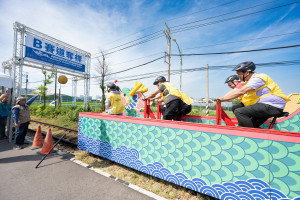 全國首創蘆竹「鐵道龍舟嘉年華」活動於蘆竹區坑口里航空城重劃區桃林鐵道盛大登場。