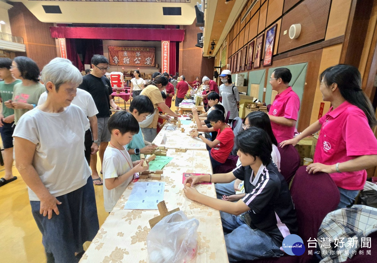從課堂學習走入無形文化資產現場　大葉志工隊前進鹿港魯班公宴