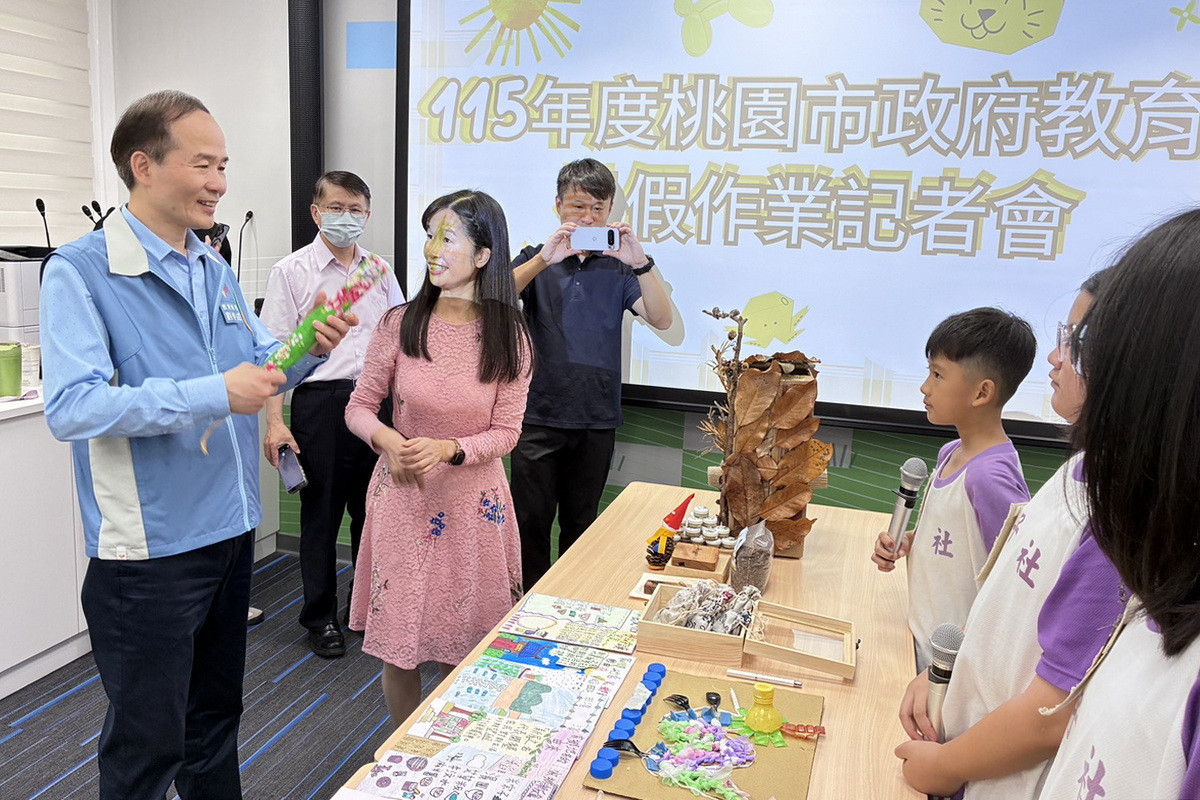 暑假作業跳脫傳統紙筆形式　桃園7所國中小展現各具特色主題作業