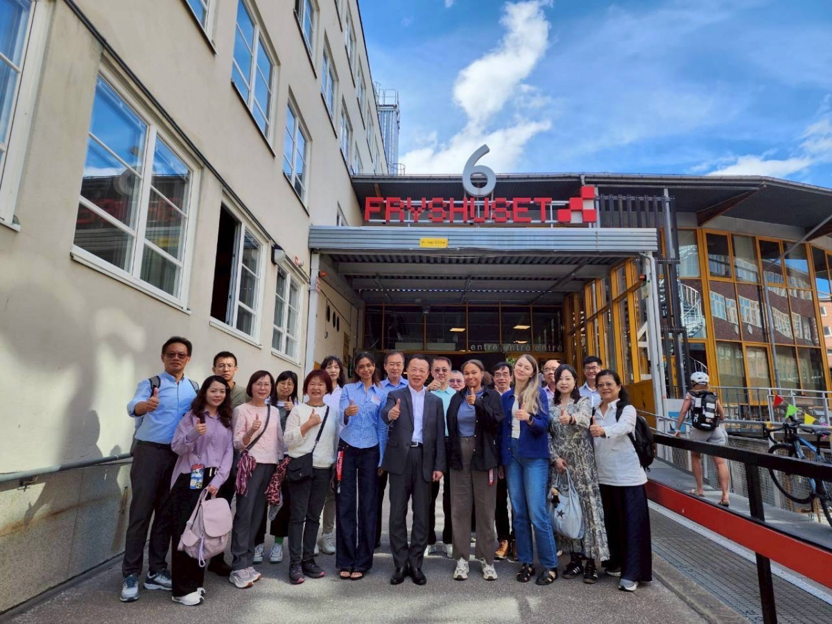 打造兒少家庭福利館　翁章梁率嘉縣府團隊赴瑞典取經Fryshuset