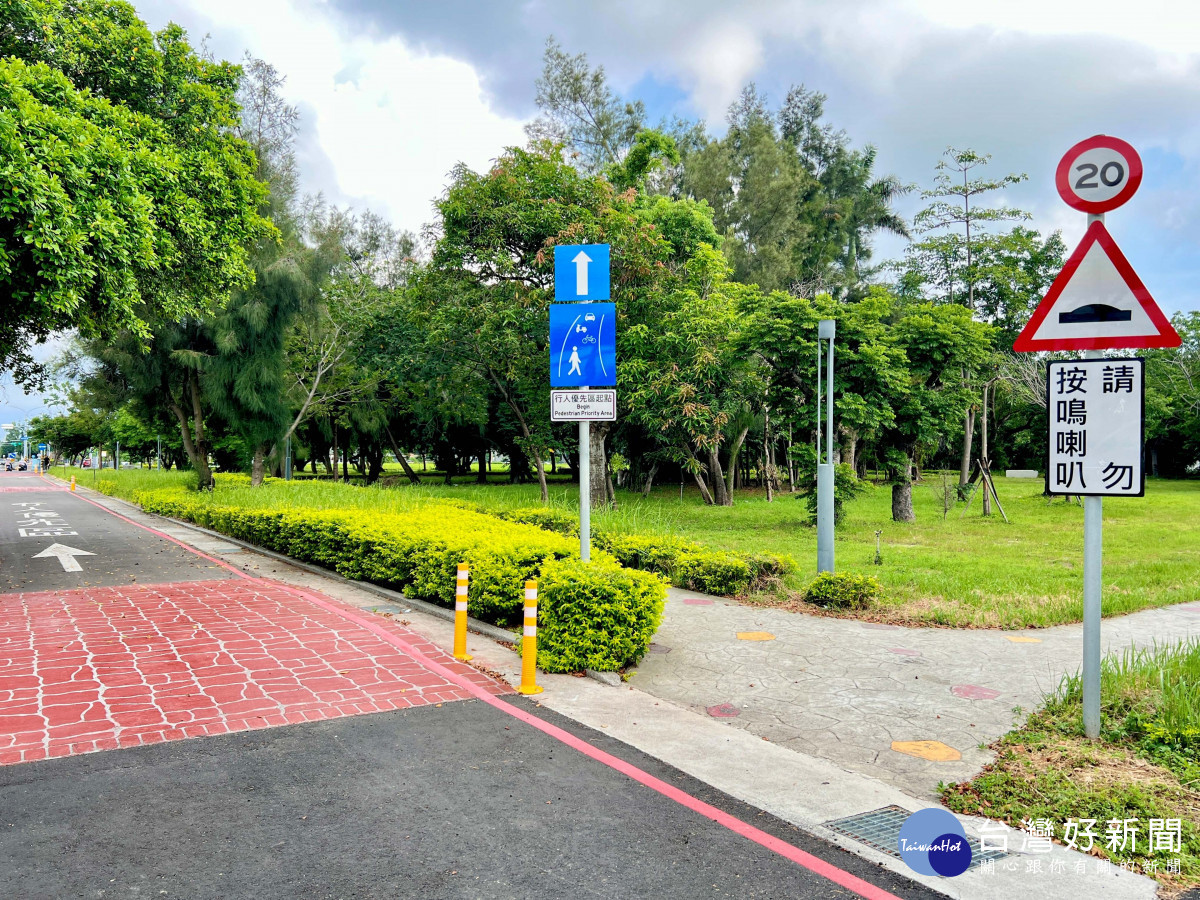 改善工程首創臺中市行人優先示範區,獲馬路好行評委肯定