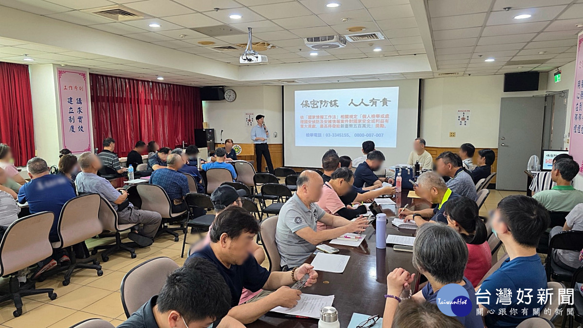桃園榮服處攜手市調處　辦理愛國教育暨反詐騙講習