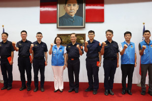 苗栗縣警察局6月份月報　賴香伶頒獎表揚優秀員警