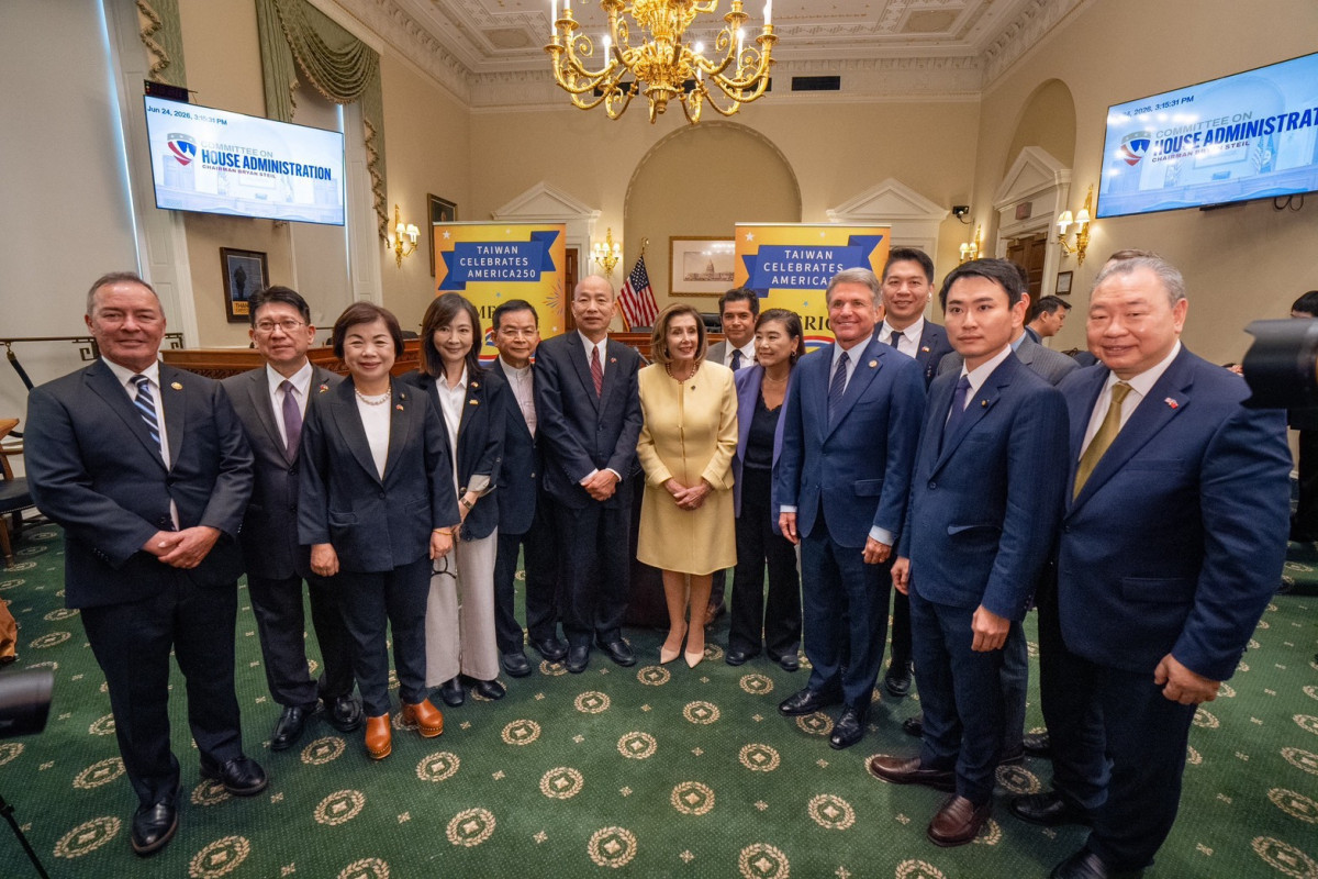 與鄭麗文形成強烈對比　韓國瑜率立院團訪美行已與40名國會議員會面交流