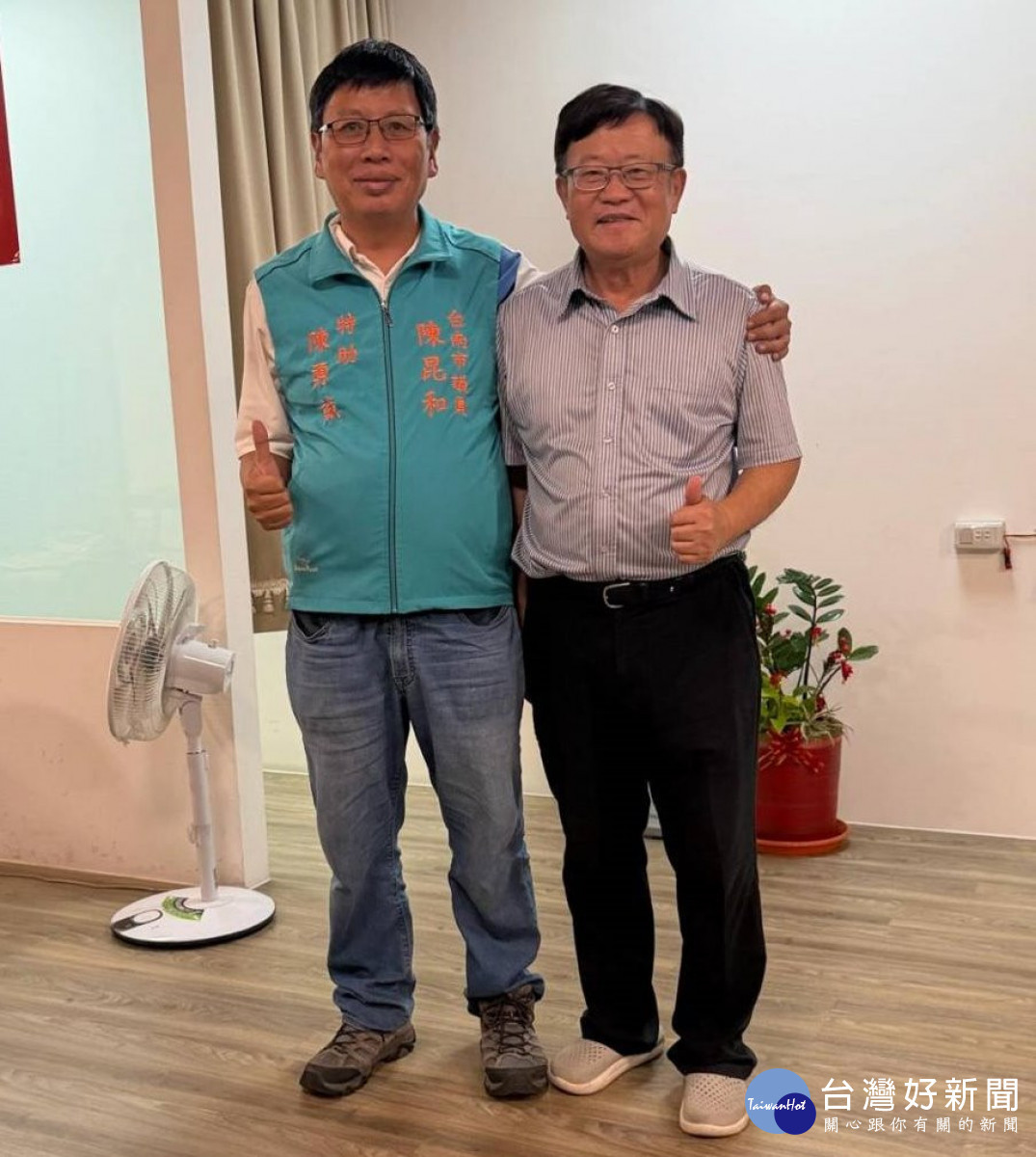 議員陳昆和特助陳勇誠具電腦專才　創作《大北門的風》畢業歌祝福學子展翅高飛