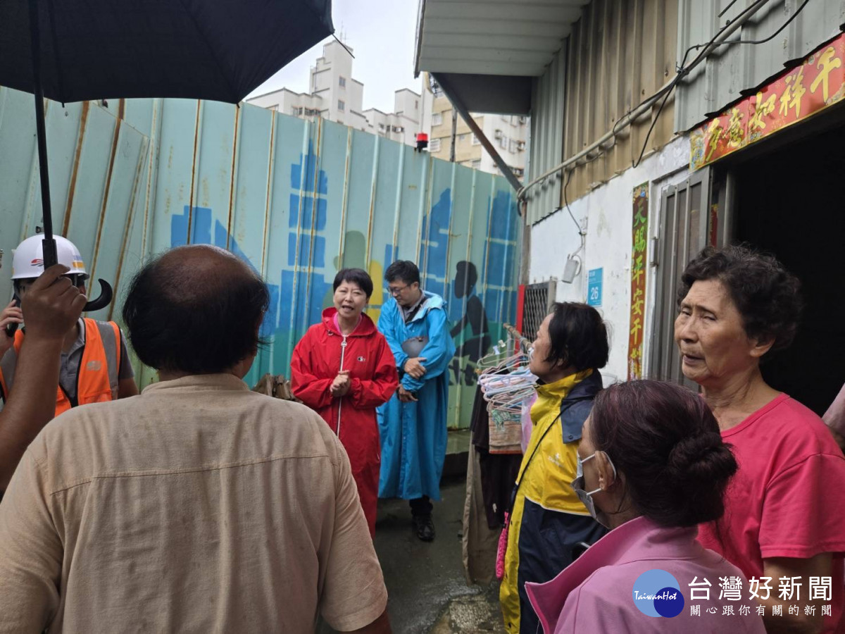 台南北區鐵道沿線淹水　立委陳亭妃要求鐵道局速提改善方案