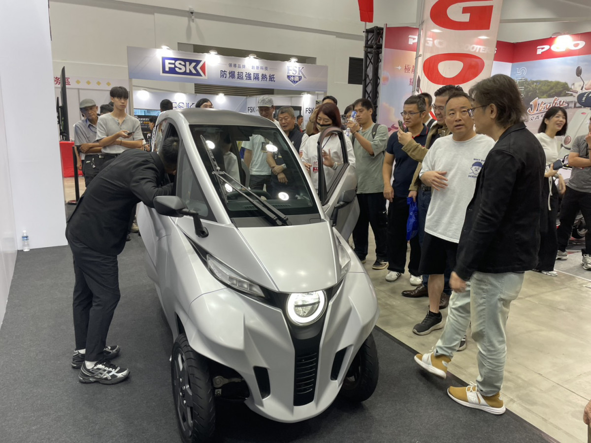台中國際新車大展涵括了四輪新車、二輪重機與汽車用品等多元展區