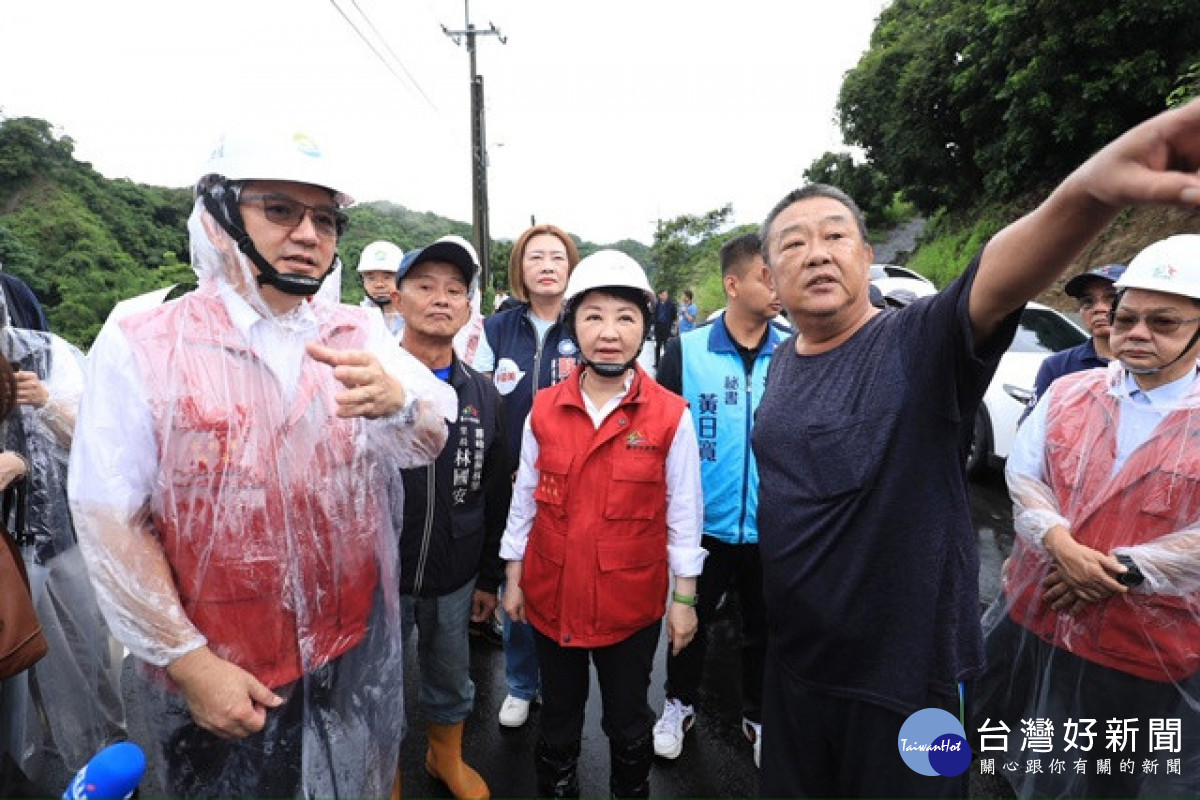 霧峰暗坑巷水災復建工程完工　盧秀燕視察肯定提升防災韌性