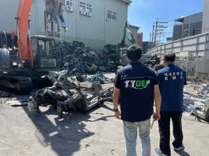 桃園「檢警環」聯合重擊，假回收真棄置犯罪。