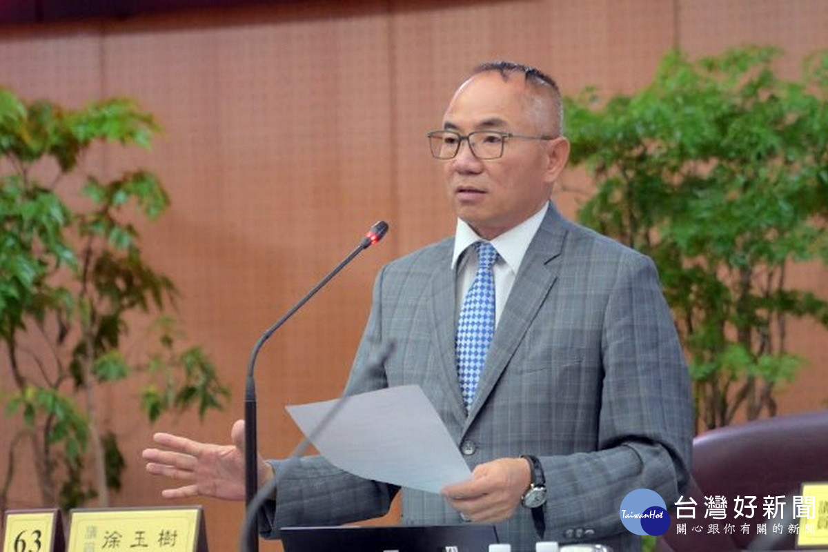 桃園市議會國民黨團副召集人徐玉樹議員。