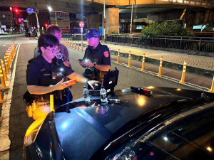 竹市警提升執法作為，全面遏止酒/毒駕違法行為，向不法者宣示絕對使竹市成為毒駕與酒駕禁地。