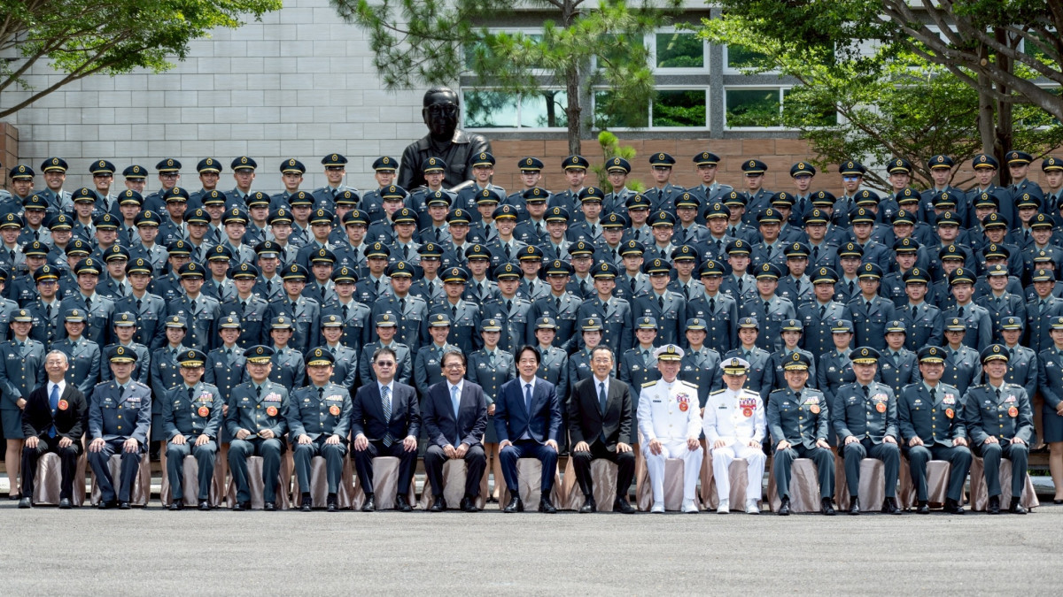 總統賴清德30日出席「115年三軍八校院聯合畢業典禮」。（圖／總統府Flickr）