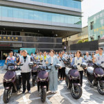 北區區公所里長電動公務機車撥交儀式。