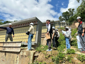 花蓮縣府團隊實地訪視重點工程　花東基金建設穩步推進