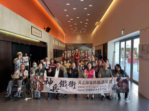 「神兵鐵衛」黃志偉家將臉譜展今天開幕，展期自7月4日至9月2日／翻攝照片