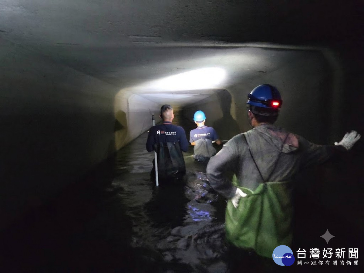 備戰巴威颱風！　南市府展開「下水道縱走」專案行動