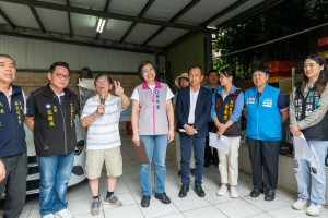 徐欣瑩積極在立法院與中央部會聯繫及協調，近日邀集經濟部水利署以及自來水公司現地勘查。