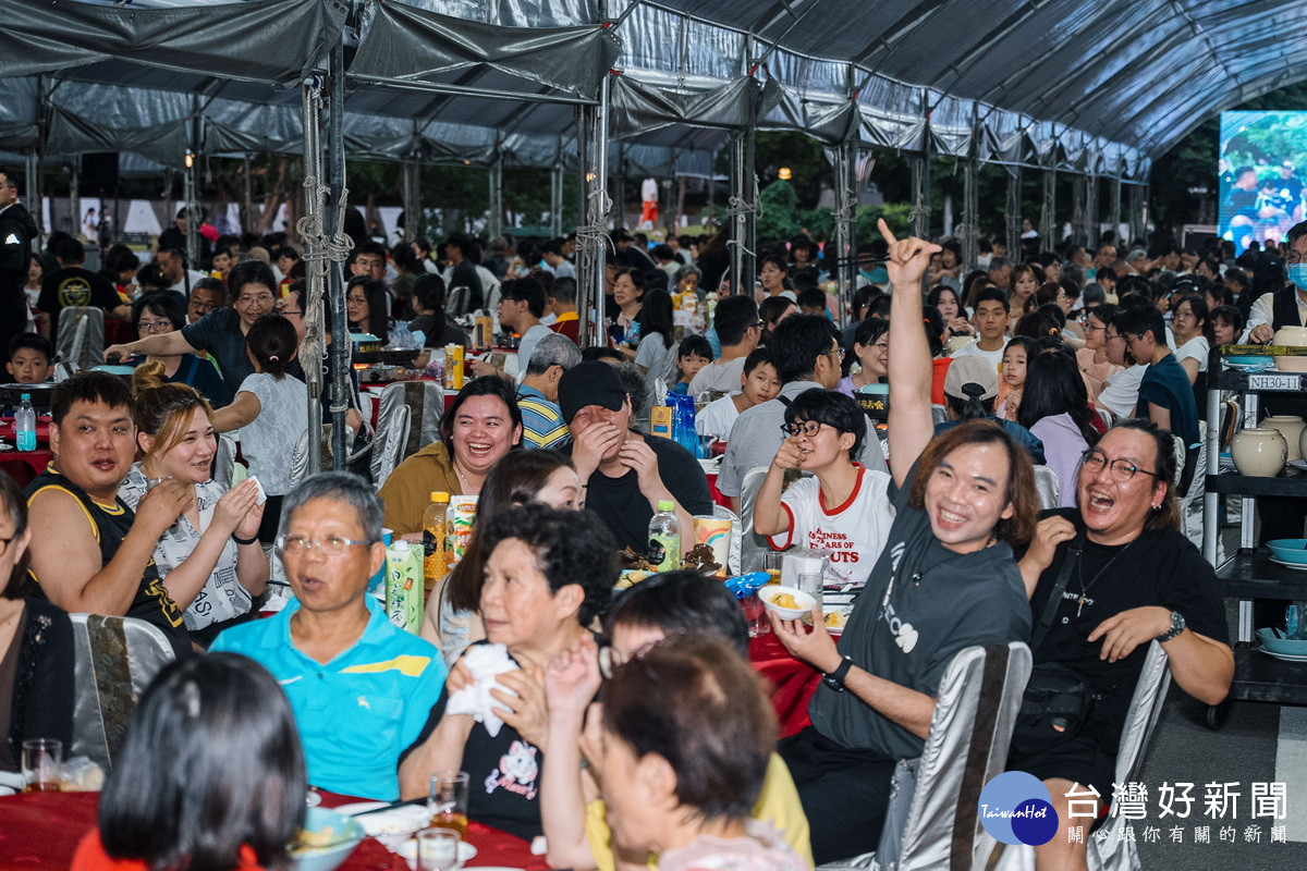 2025總舖師辦桌活動民眾參與熱烈。<br />