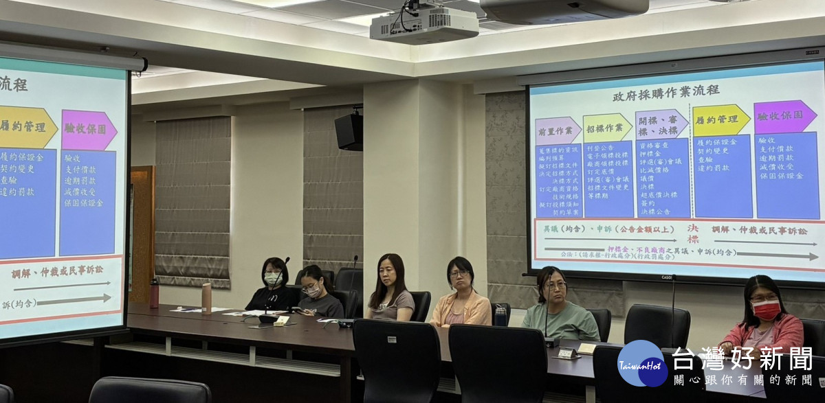 中壢區公所於舉辦「採購爭議心驚驚之勇敢面對它」廉政宣導講習。<br />
<br />